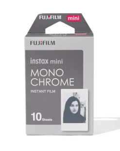 instax™ mini fotopapier monochrome 10-pak