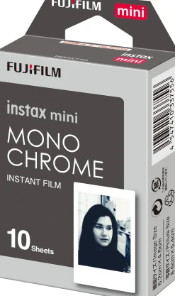 instax™ mini fotopapier monochrome 10-pak