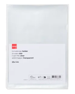 insteekmap A4 - 25 stuks