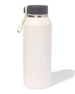 isoleerfles 350ml rvs beige