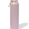 isoleerfles 500ml rvs donkerroze