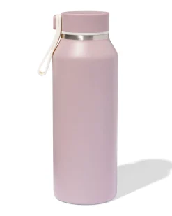 isoleerfles 350ml rvs roze