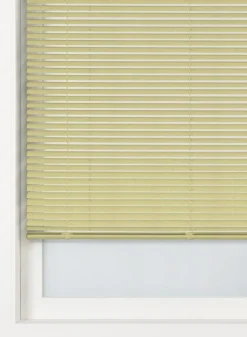 jaloezie aluminium metallic 25mm goud - HEMA