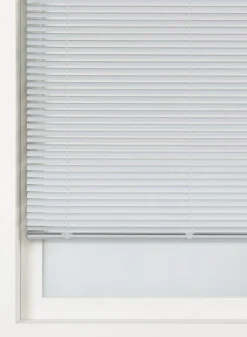 jaloezie aluminium zijdeglans 25mm ivoor - HEMA