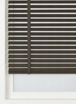 jaloezie hout bamboe 50mm donkerbruin - HEMA
