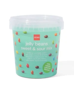 jelly beans zoet en zuur - 550gr