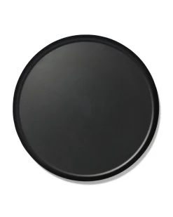 kaarsonderzetter - Ø 33 cm - zwart