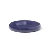 kaarsonderzetter ⌀10cm metaal donkerblauw