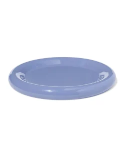 kaarsonderzetter ⌀32cm metaal blauw