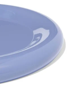 kaarsonderzetter ⌀32cm metaal blauw