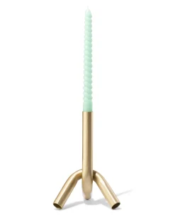 kandelaar M metaal knot goud