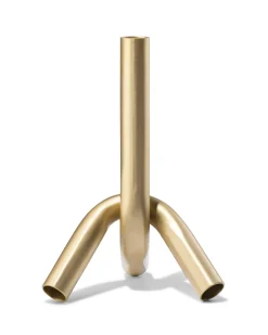 kandelaar M metaal knot goud