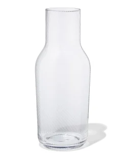 karaf 1.2L Bergen glas twist reliëf