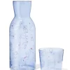 karaf 1000ml met drinkglas honden