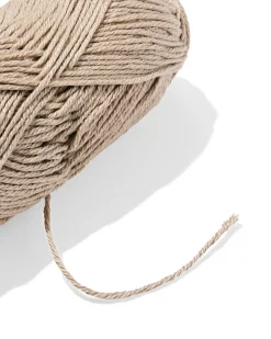katoen garen 50g 105m beige