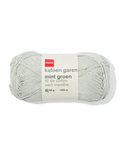 katoen garen 50g 105m mintgroen