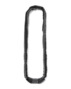 ketting met cijferslot 120cm Ø6mm zwart