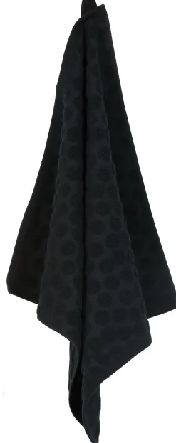 keukendoek 50 x 50 - katoen - zwart stip