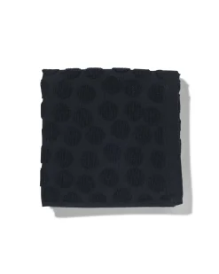 keukendoek 50 x 50 - katoen - zwart stip