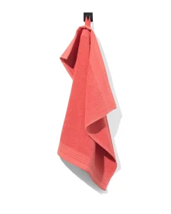 keukendoek 50x50 katoen koraal