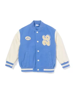kinder bomberjack blauw