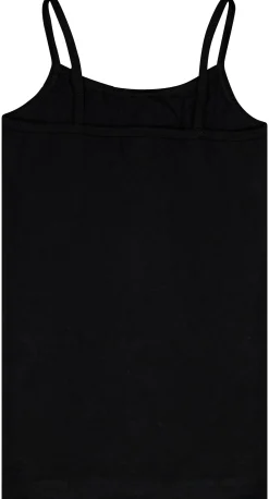 kinder hemden katoen/stretch - 2 stuks zwart