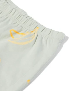 kinder shortama bananen lichtgroen