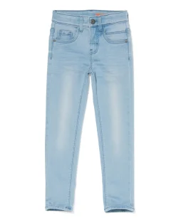 kinder skinny jogdenim lichtblauw