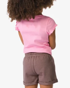 kinder sweatbroek comfy fit lichtbruin