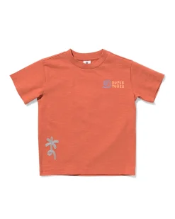 kinder T-shirt lichtbruin