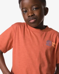 kinder T-shirt lichtbruin