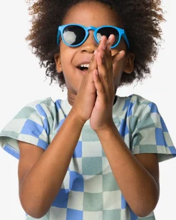 kinder T-shirt blokken groen