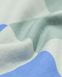 kinder T-shirt blokken groen