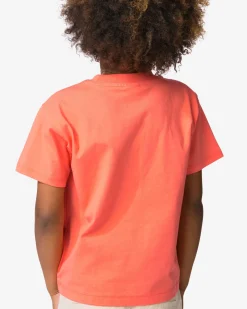 kinder T-shirt dieren koraal