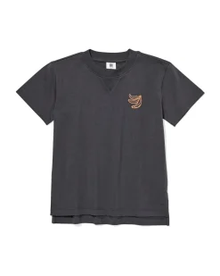 kinder T-shirt donkergrijs