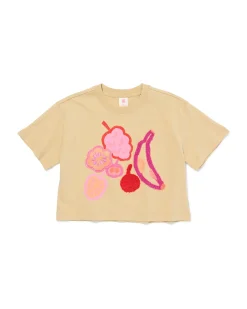 kinder T-shirt jersey fruit zand