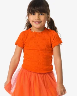 kinder T-shirt Koningsdag oranje