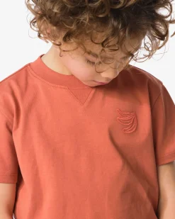 kinder T-shirt lichtbruin