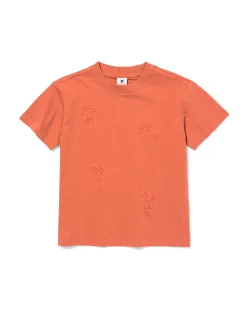 kinder T-shirt palm bruin