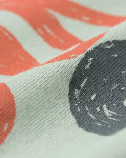 kinder T-shirt palm groen