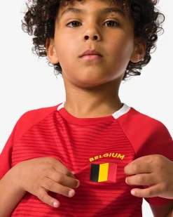 kinder T-shirt rood