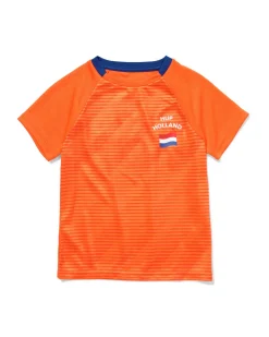 kinder T-shirt WK oranje