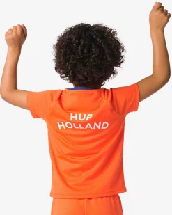 kinder T-shirt WK oranje