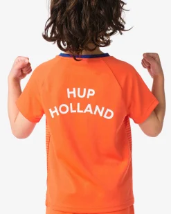 kinder T-shirt WK oranje