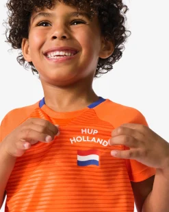 kinder T-shirt WK oranje