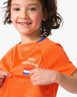 kinder T-shirt WK oranje