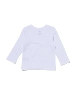 kinder t-shirts - biologisch katoen - 2 stuks wit