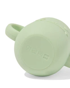 kinderbeker 150ml siliconen monster groen