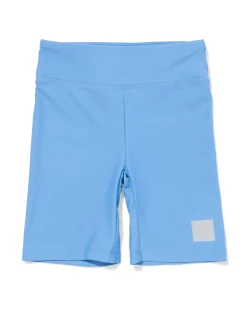 kinderbikershort blauw