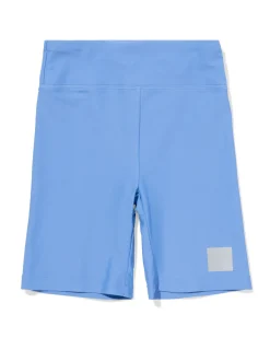 kinderbikershort blauw